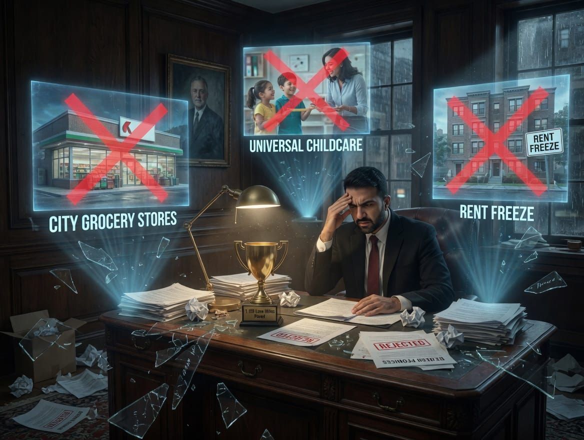 Oh, what a radiant Thursday in the socialist utopia of New York City, comrades.