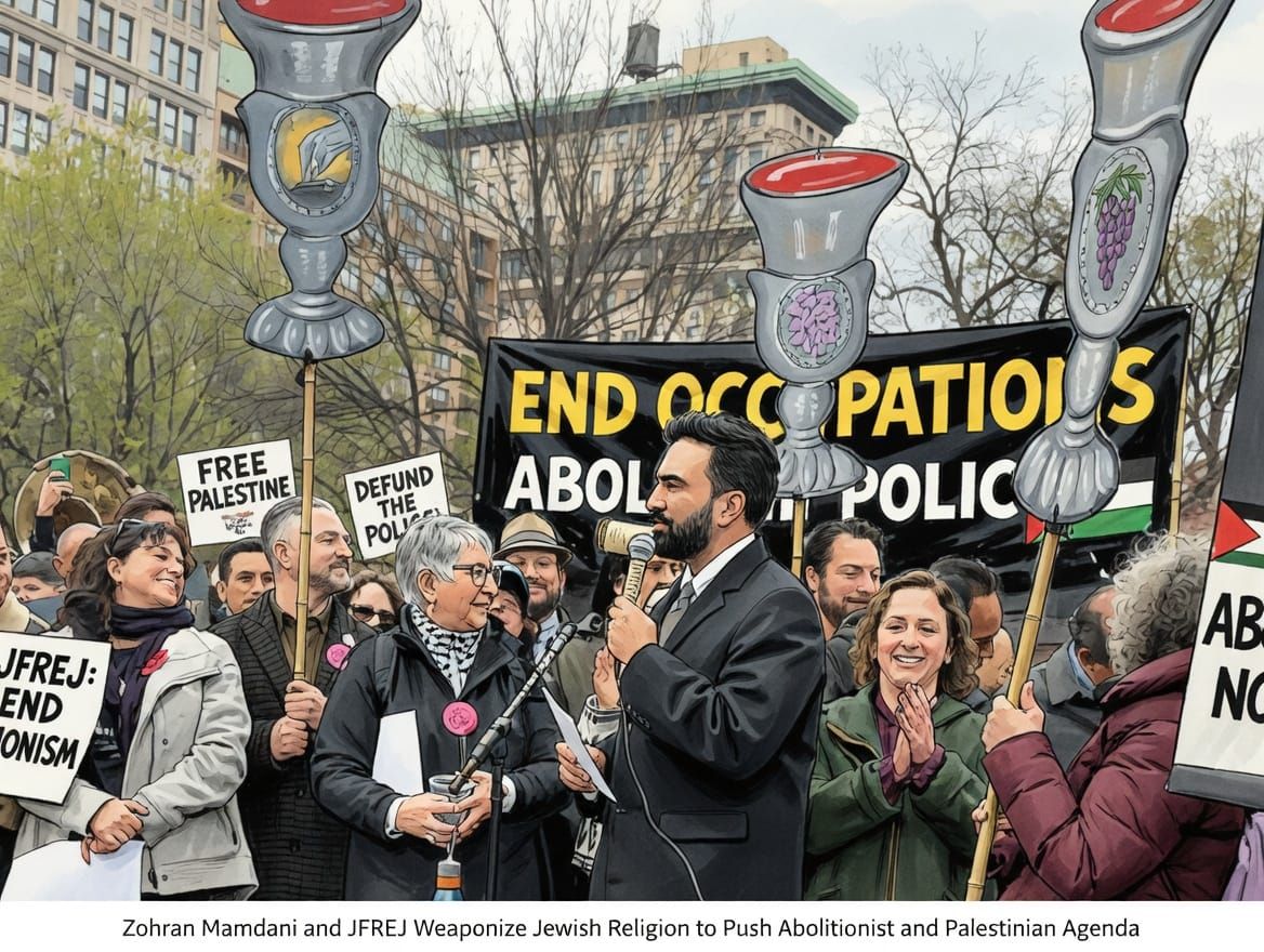 How Zohran Mamdani and JFREJ Weaponize Jewish Religion to Push anti-ICE & Palestinian Agenda