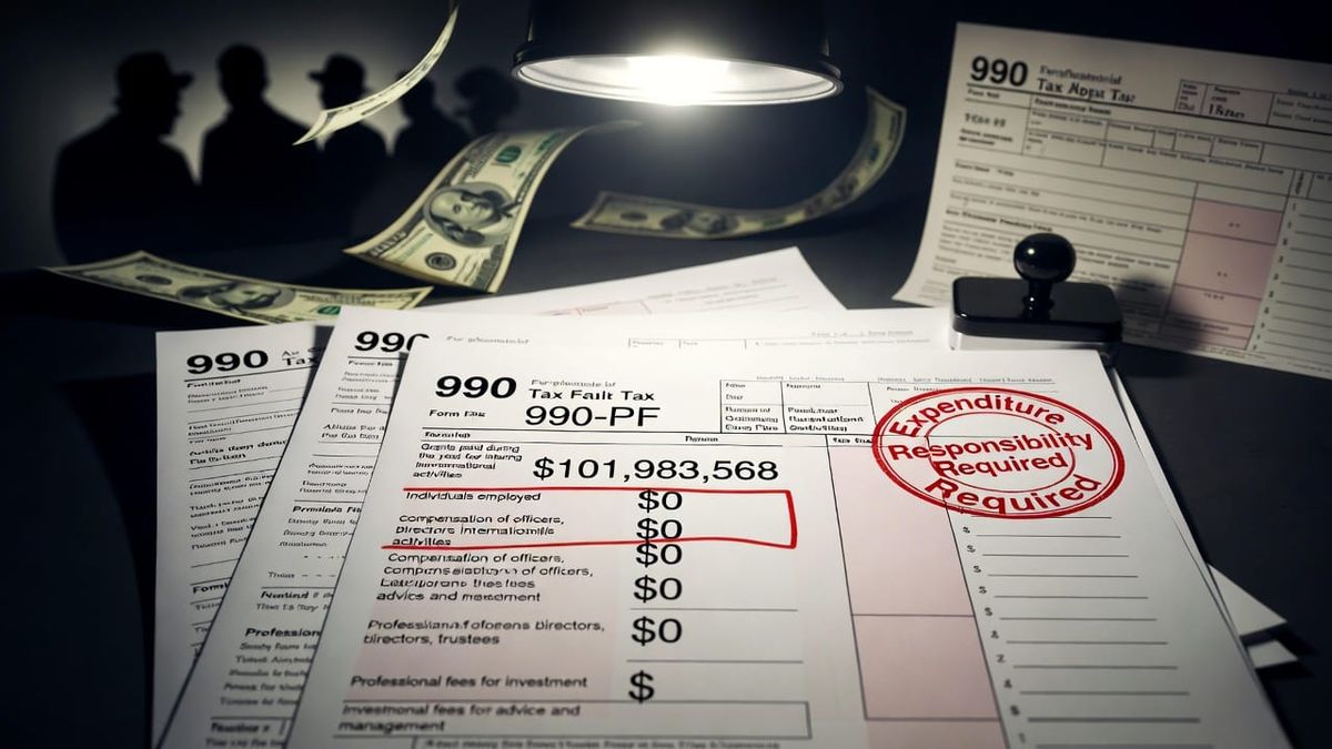 The Hundred-Million-Dollar Charity With Nobody Working There