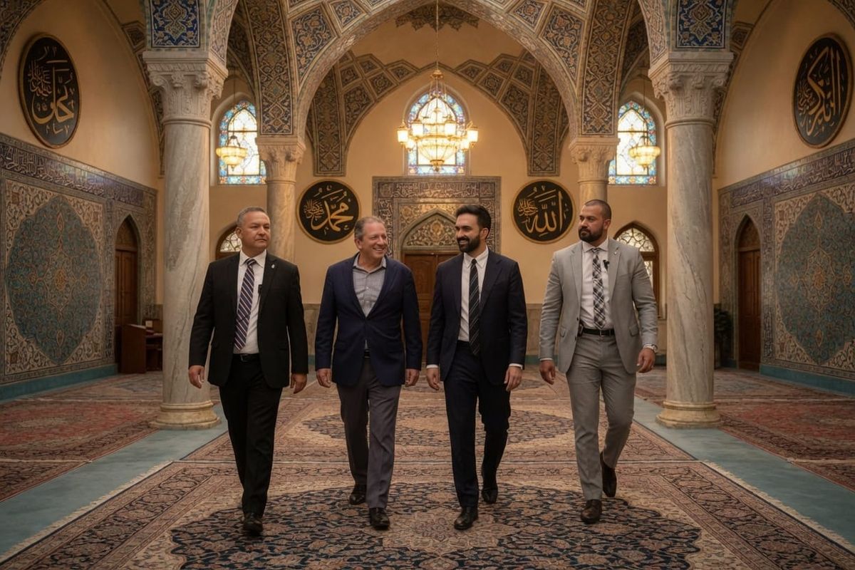 Brad Lander Walked Into a Mosque to Prove His Loyalty. The Imam Prayed for His Slaughter.