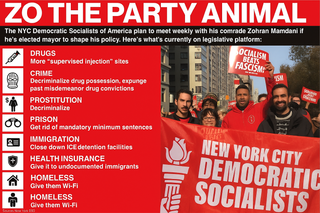 Zohran Mamdani’s DSA allies rage against U.S. airstrikes, brand the Ayatollah’s death “extrajudicial,” and vow to dismantle America’s defense establishment.