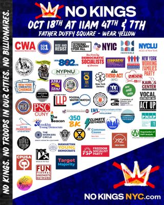 No Kings, No Coincidence: The Billionaire Revolutionaries Playing Dress-Up as Protesters