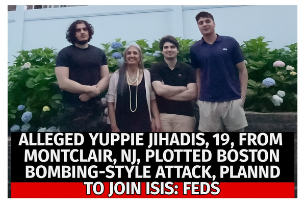 Alleged yuppie jihadis, 19, from Montclair, NJ, plotted Boston bombing-style attack, planned to join ISIS: feds