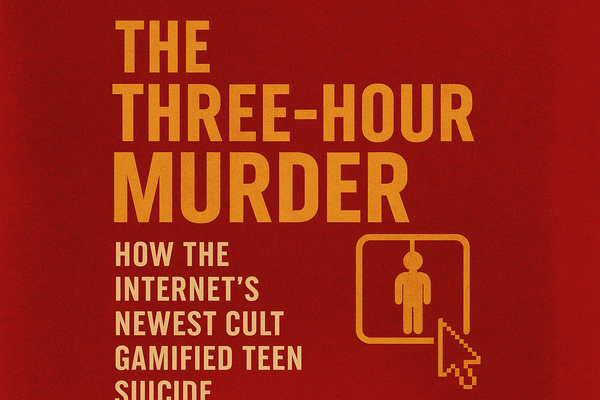 The Three-Hour Murder: How the Internet’s Newest Cult Gamified Teen Suicide