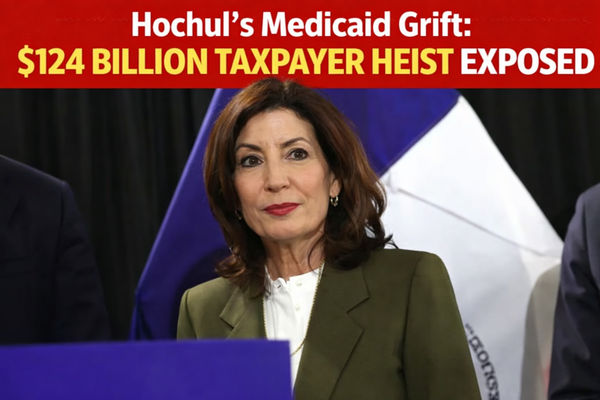 Hochul's $124B Medicaid = FRAUD HEAVEN. $68M Brooklyn scams, $196M ghost rides, rigged $11B to failed firm.