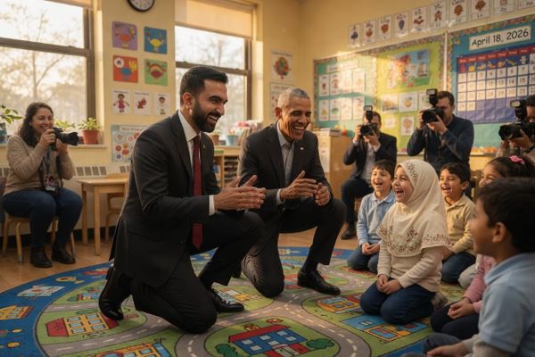 Cute Kids and ‘Wheels on Hamas’ How the Obama-Mamdani Event Shields Socialism from Scrutiny