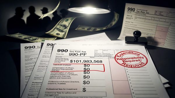 The Hundred-Million-Dollar Charity With Nobody Working There