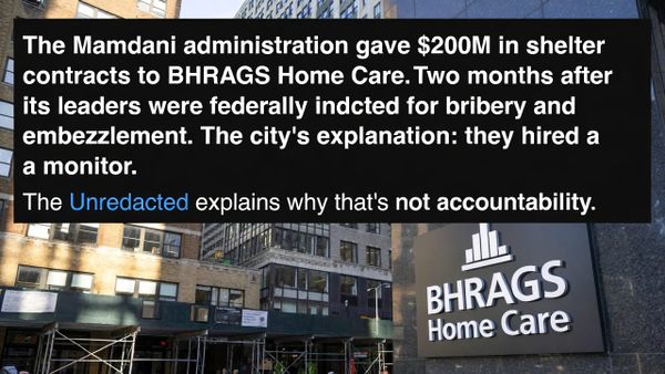 Two Months After Indictment, Mamdani Gave BHRAGS $200M. Here's Why That's the Story.