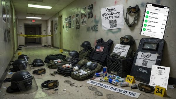 The Funded Occupation: Who Paid for the Riot Outside Delaney Hall