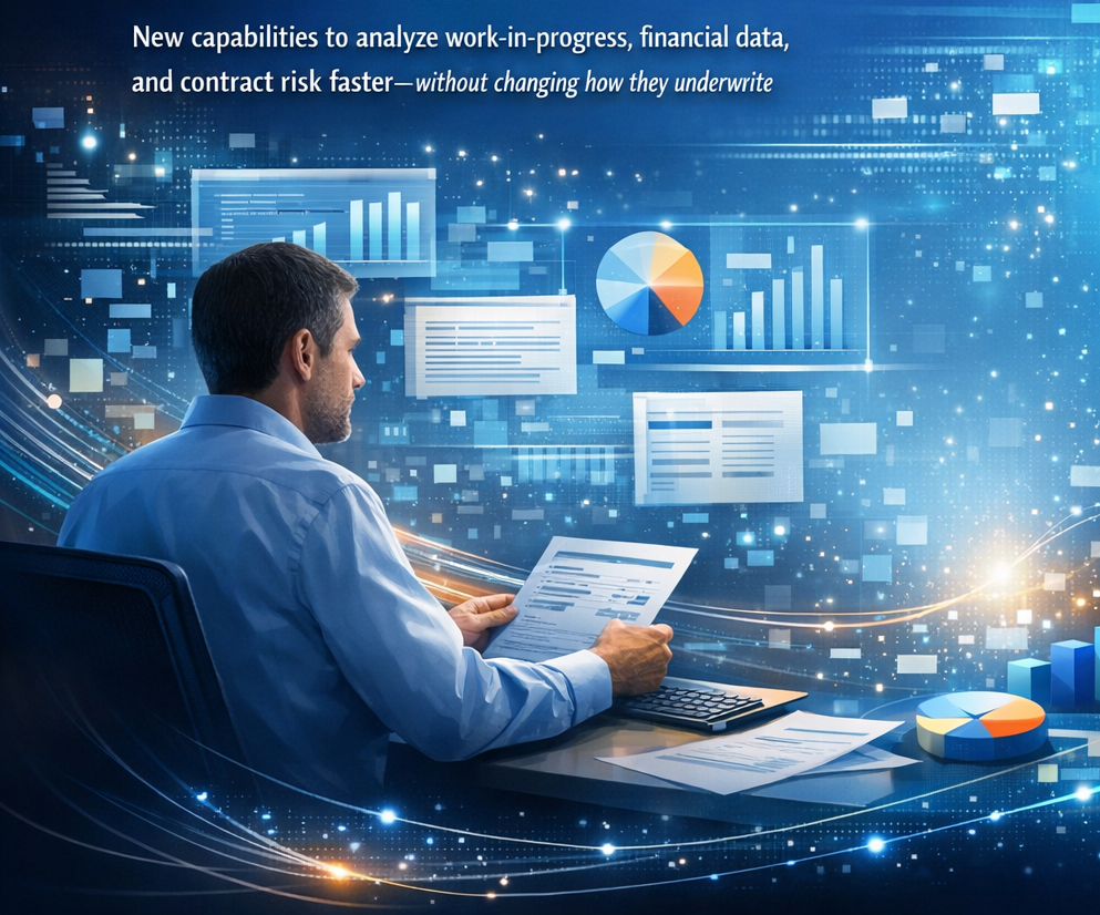 PCMS Launches AI-Augmented Underwriting for Its Enterprise Surety Platform