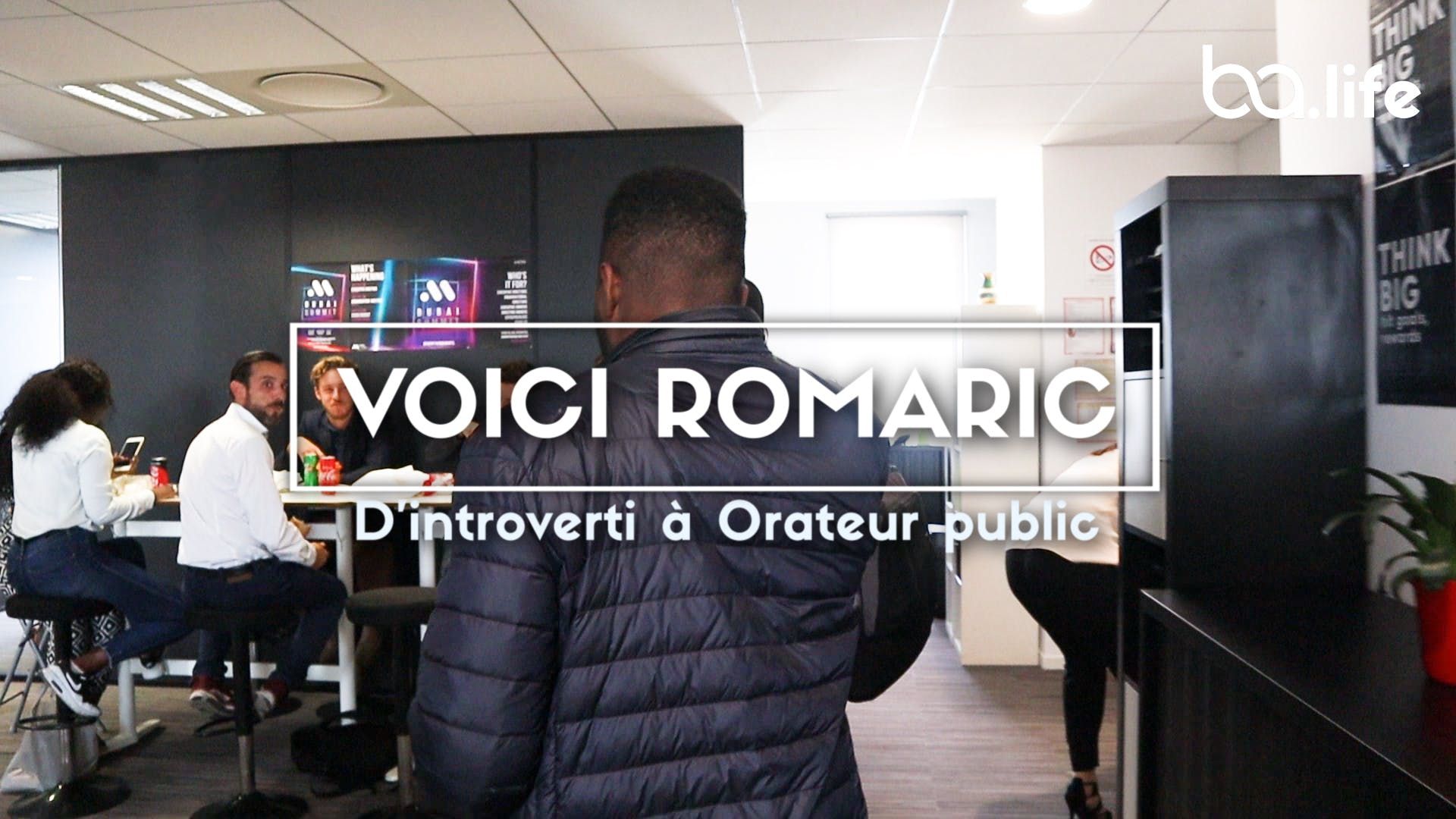 Voici Romaric : D'introverti à Orateur public
