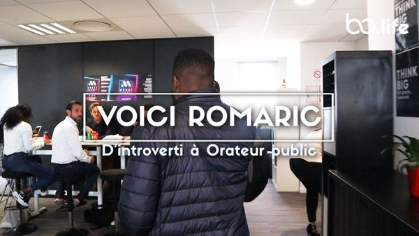 Voici Romaric : D'introverti à Orateur public