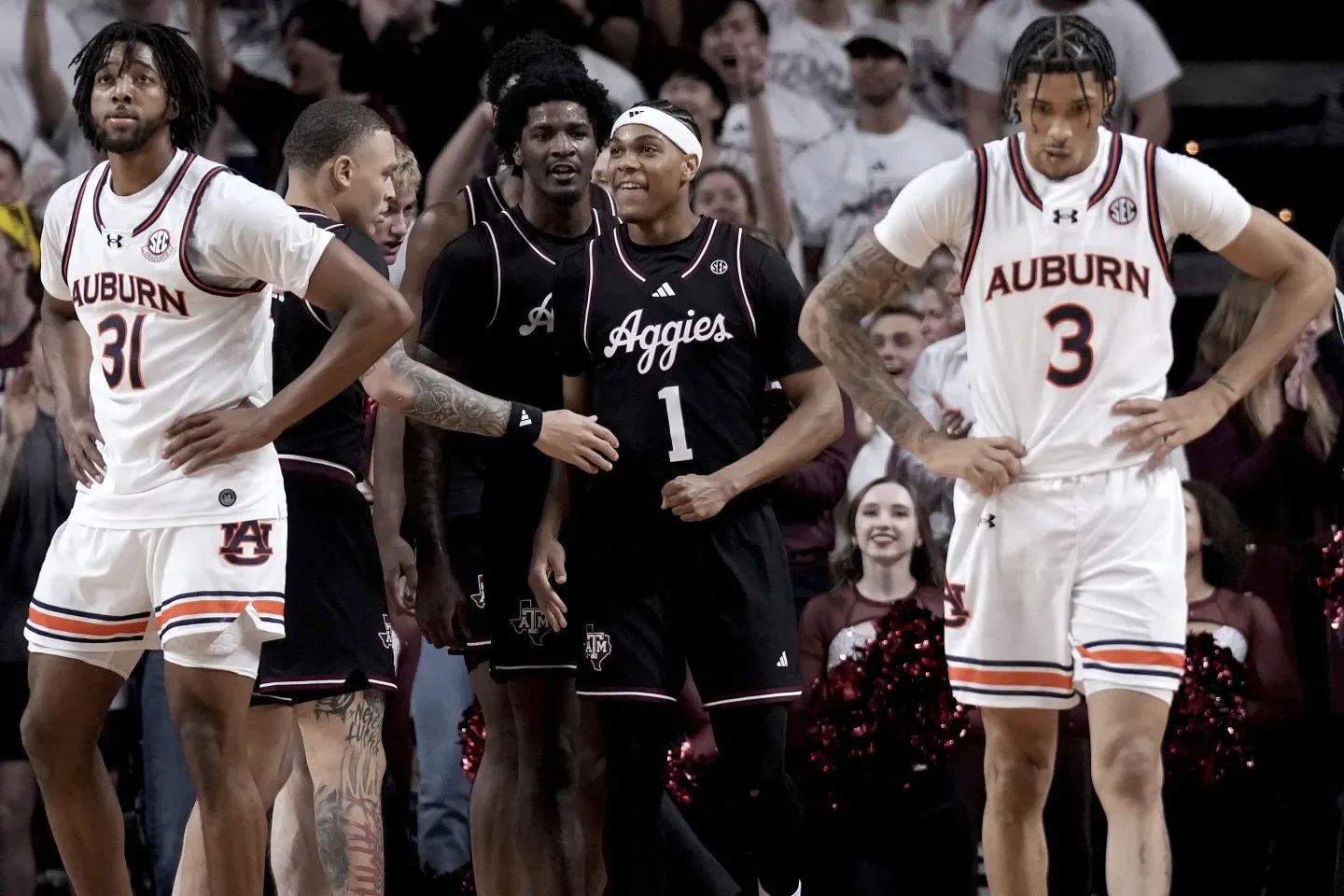 Auburn Stumbles in College Station: No. 1 Tigers Underwhelming in 83-72 Loss