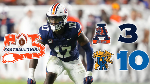 HotFootballTake: Auburn 3, Kentucky 10 — A Funeral for the Offense