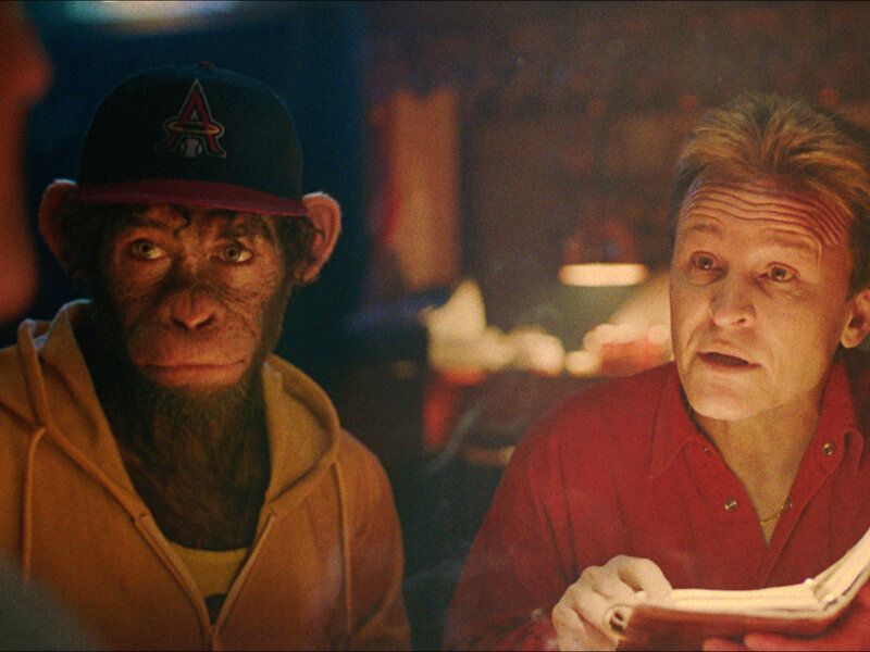 I watched Better Man & would enjoy more chimpanzees in movies