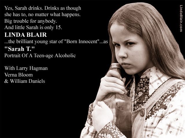 Tune in Tonight: Sarah T. - Portrait of a Teenage Alcoholic
