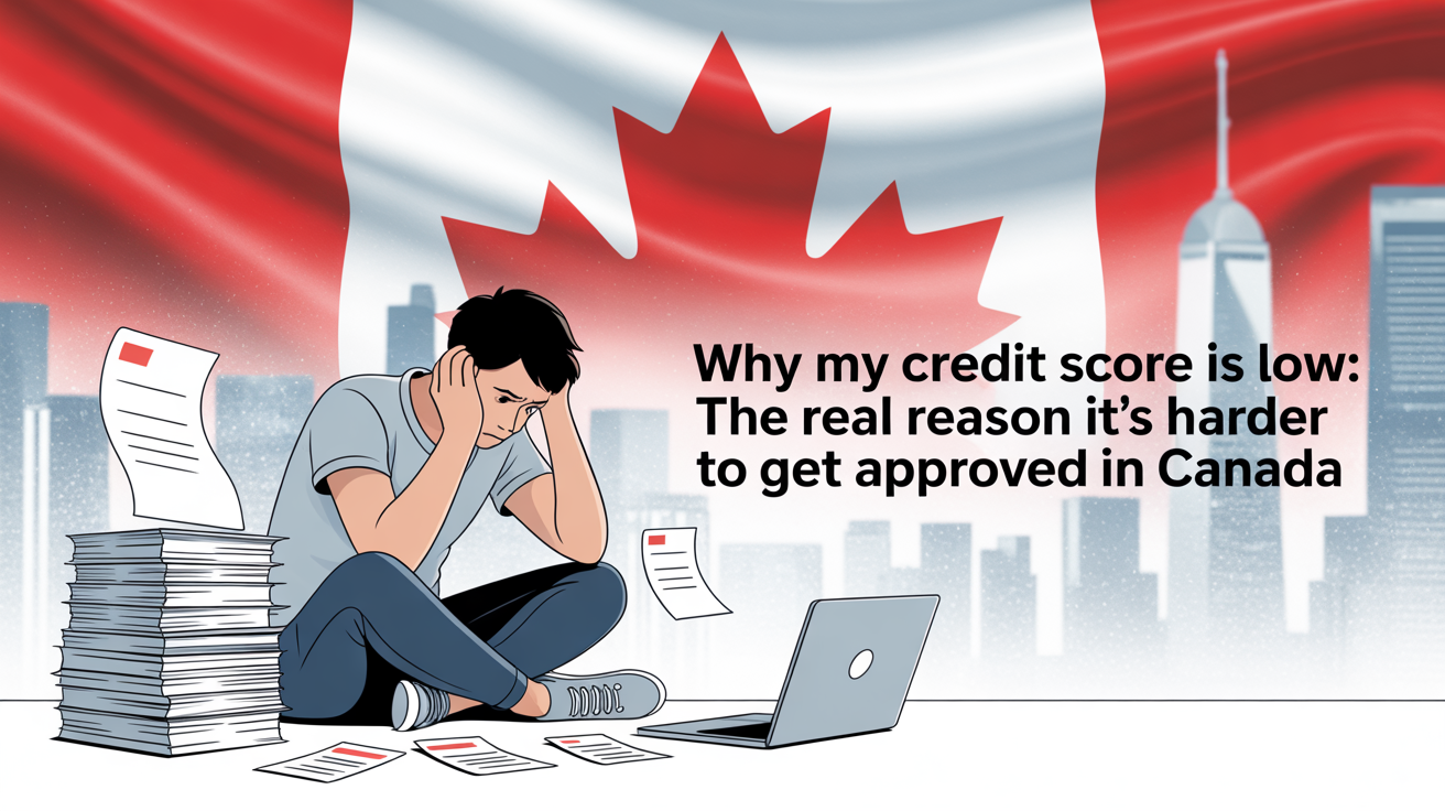Why My Credit Score Is Low: The Real Reason It’s Harder to Get Approved in Canada