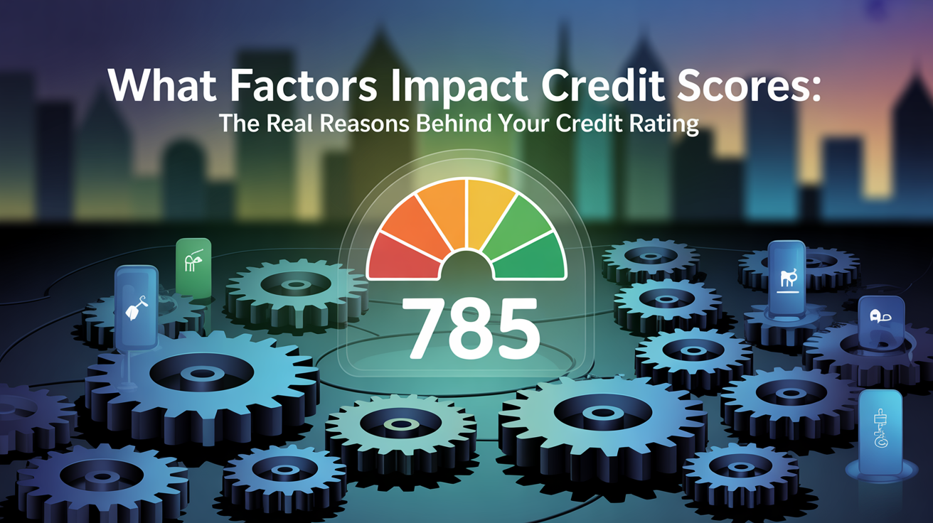 What Factors Impact Credit Scores: The Real Reasons Behind Your Credit Rating