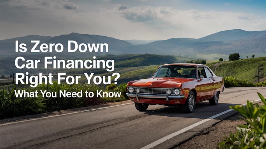 Is Zero Down Car Financing Right for You? What You Need to Know