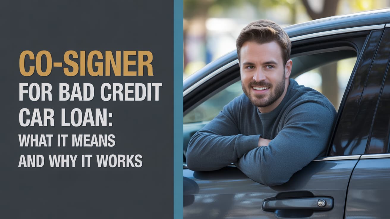 Co-signer for Bad Credit Car Loan: What It Means and Why It Works
