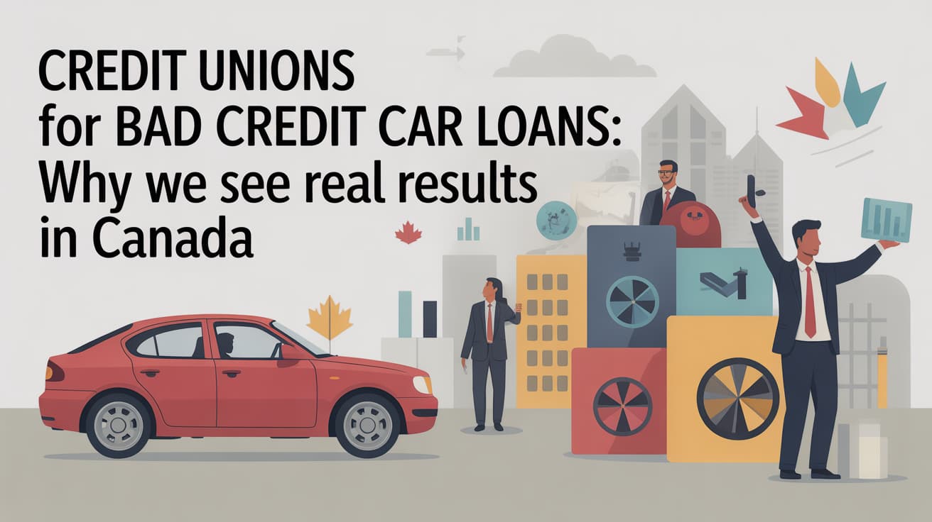Credit Unions for Bad Credit Car Loans: Why We See Real Results in Canada