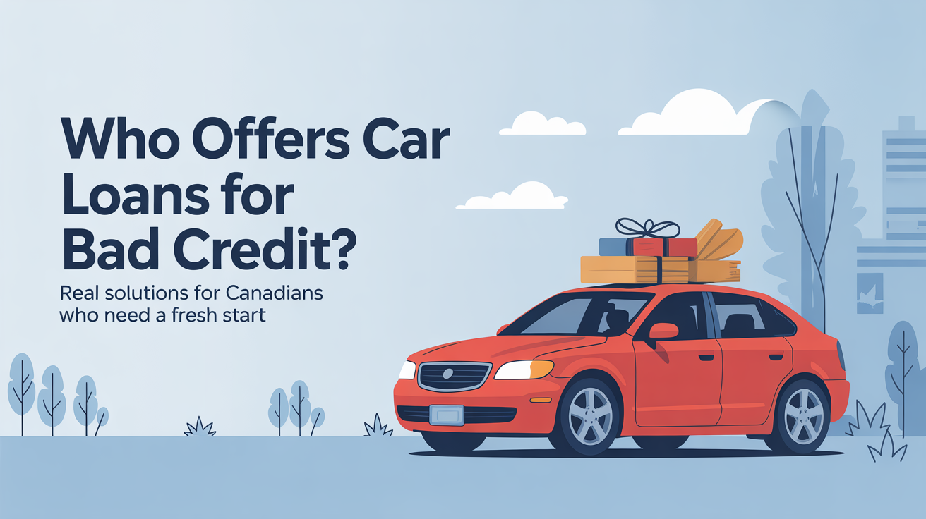 Who Offers Car Loans for Bad Credit: Real Solutions for Canadians Who Need a Fresh Start