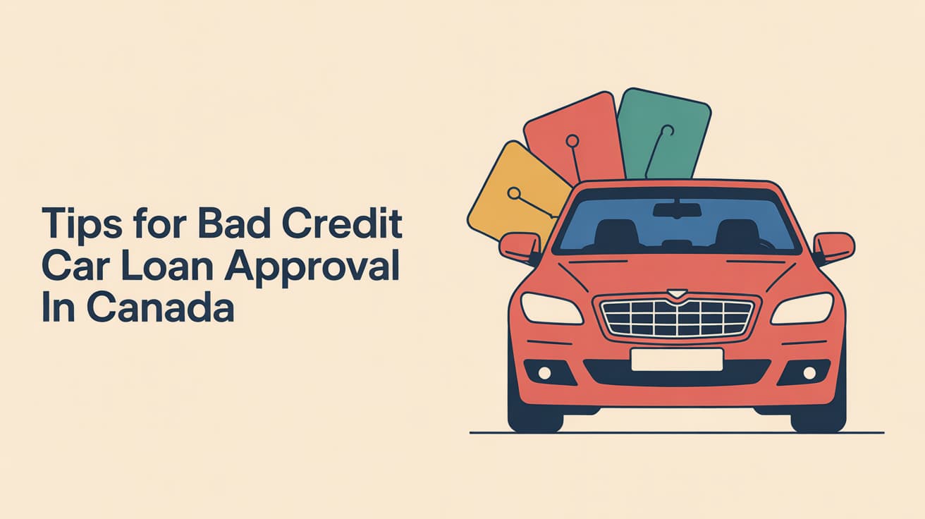 Tips for Bad Credit Car Loan Approval in Canada