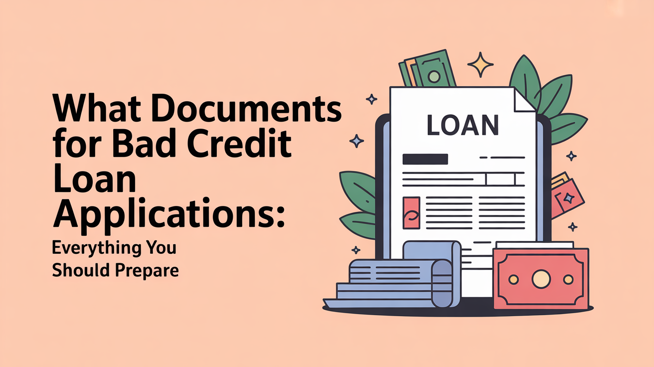 What Documents for Bad Credit Loan Applications: Everything You Should Prepare