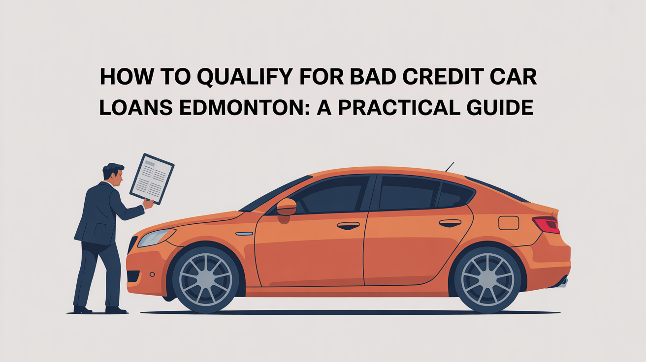 How to Qualify for Bad Credit Car Loans Edmonton: A Practical Guide