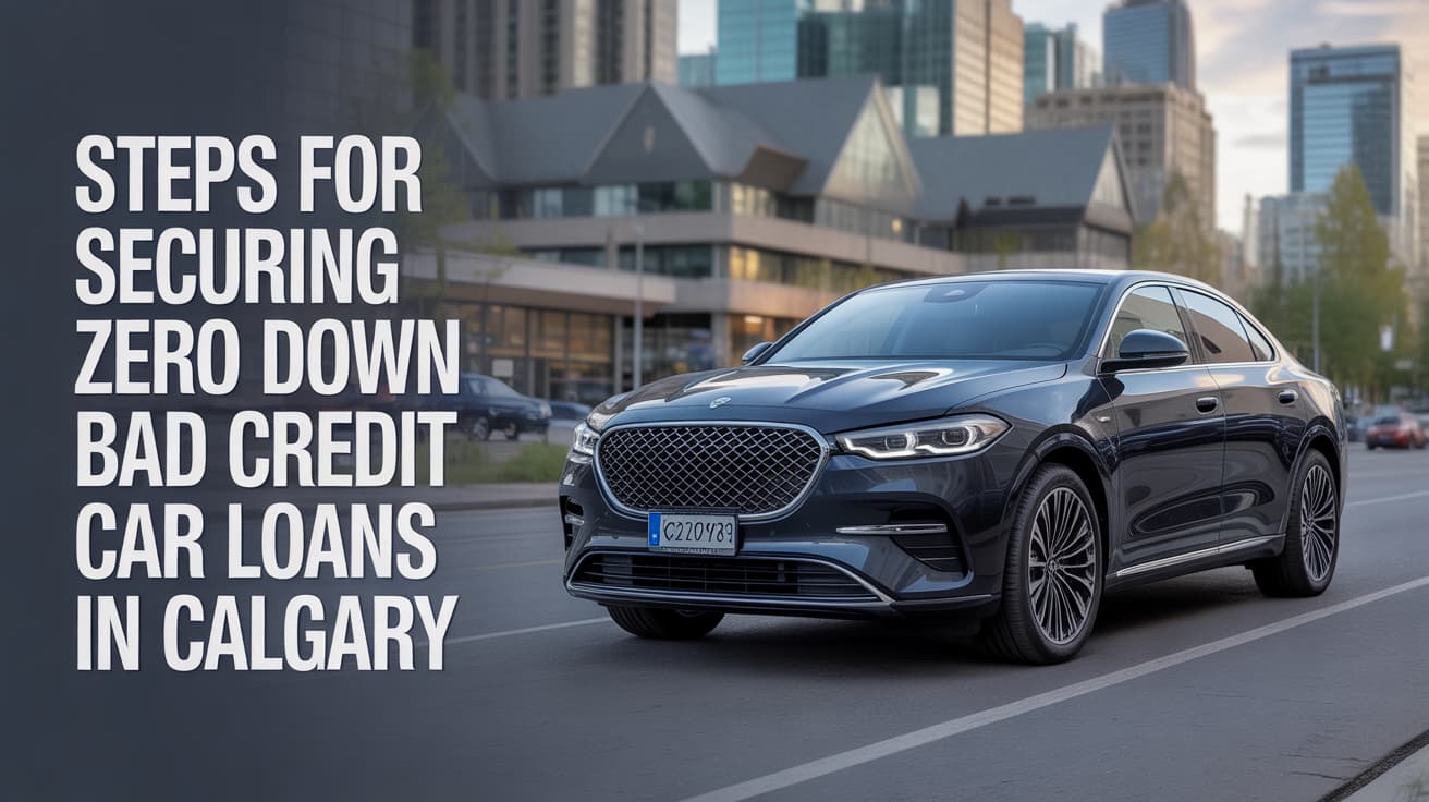 Steps for Securing Zero Down Bad Credit Car Loans in Calgary