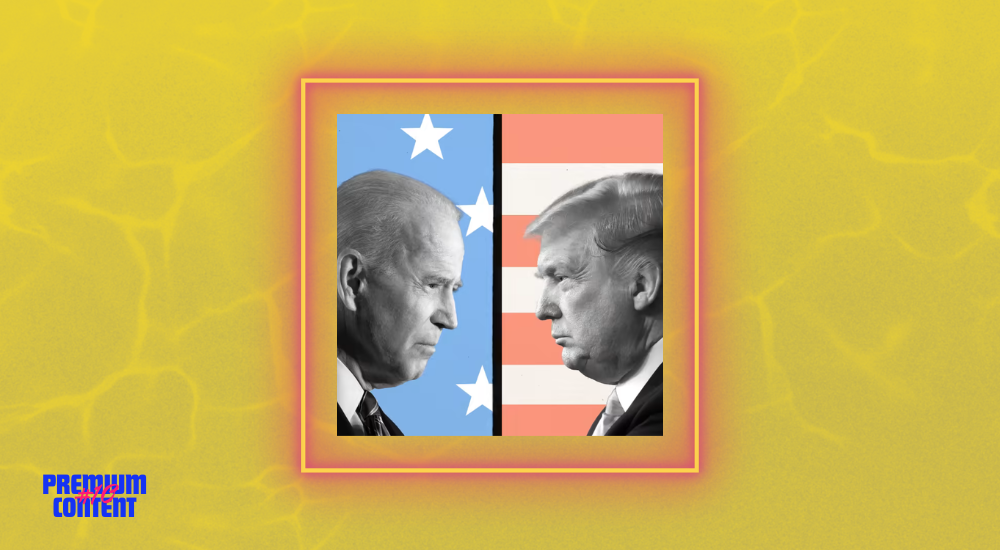 Trump 1 - 0 Biden