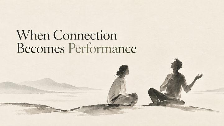 When Connection Becomes Performance