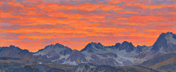 Evening Above Pontresina