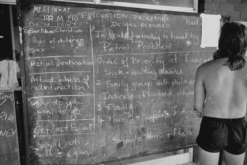 blackboard of operations