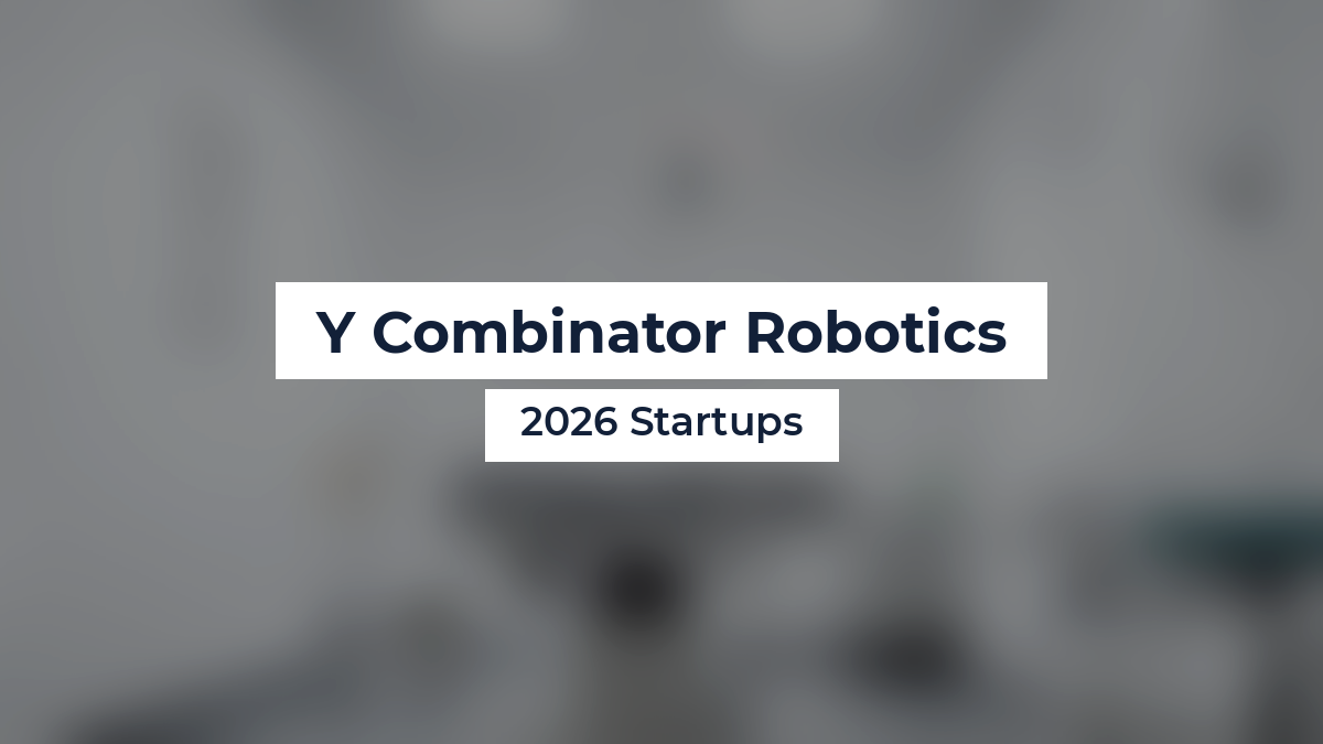 Y Combinator Robotics