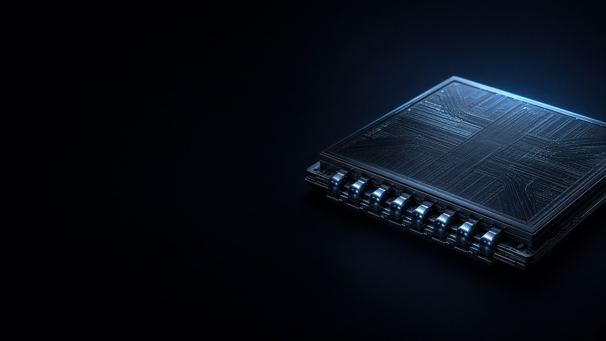 Silicon photonics chip for AI data movement