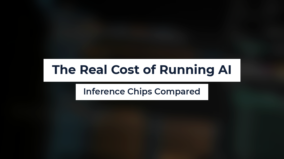 The Real Cost of Running AI