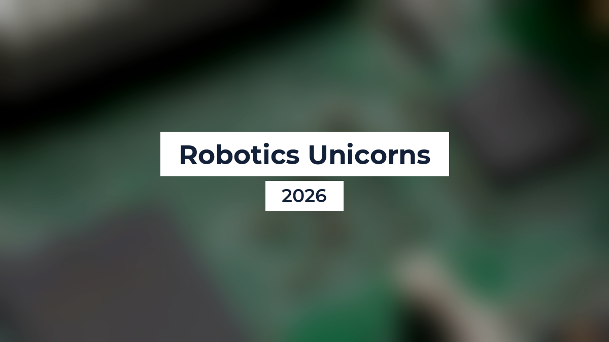Robotics Unicorns