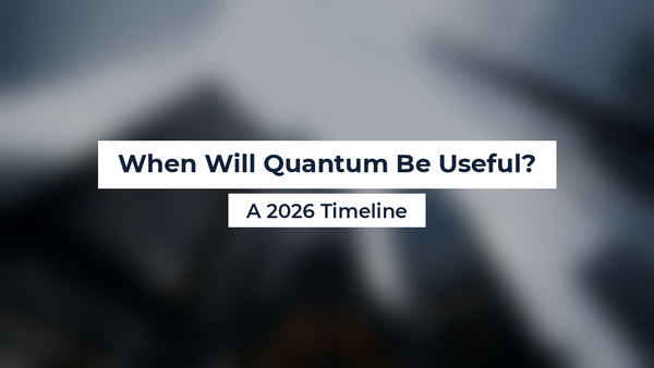 When Will Quantum Be Useful?
