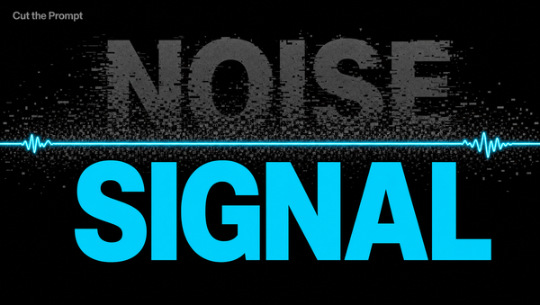 Signal und Noise — die KI-Nachrichten der Woche, nach Wirkung sortiert