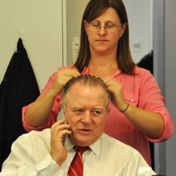 Behind the news: A day in the life of Peter Hitchener