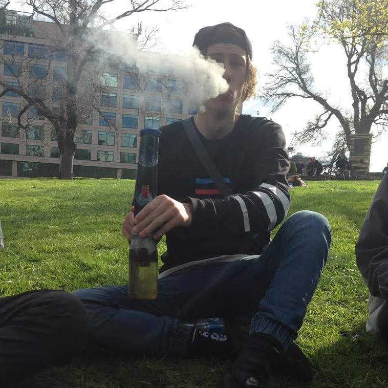 A puff in the park: Melbourne pot smokers’ protest