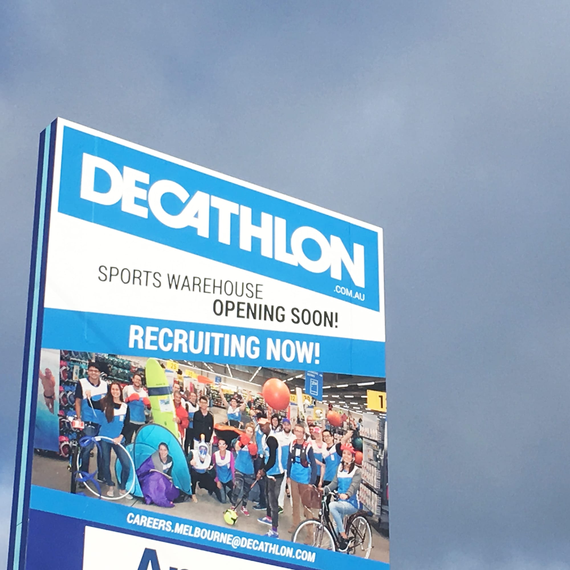 Local launch for major international sporting goods retailer