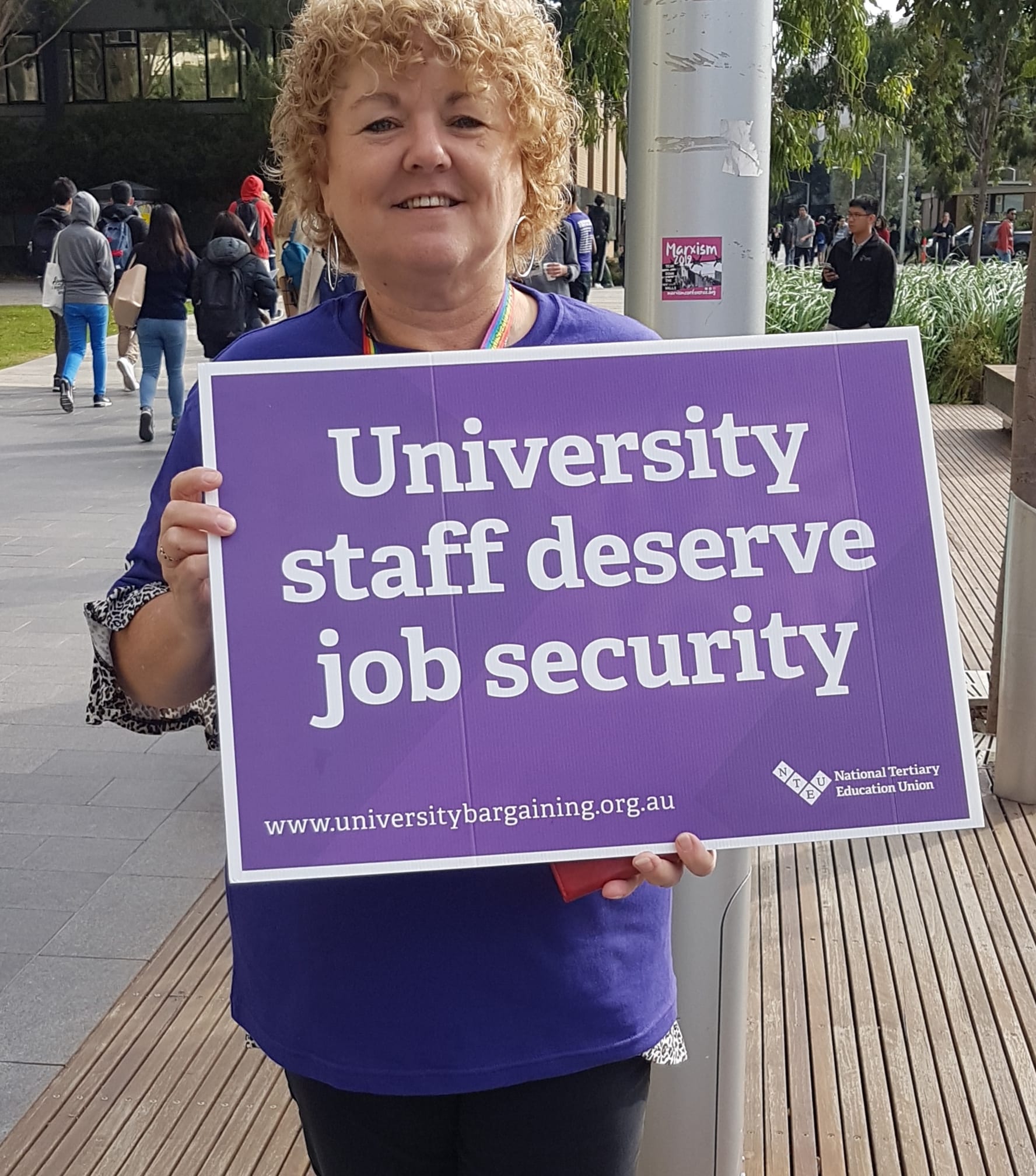 Monash staff strike for better pay and conditions