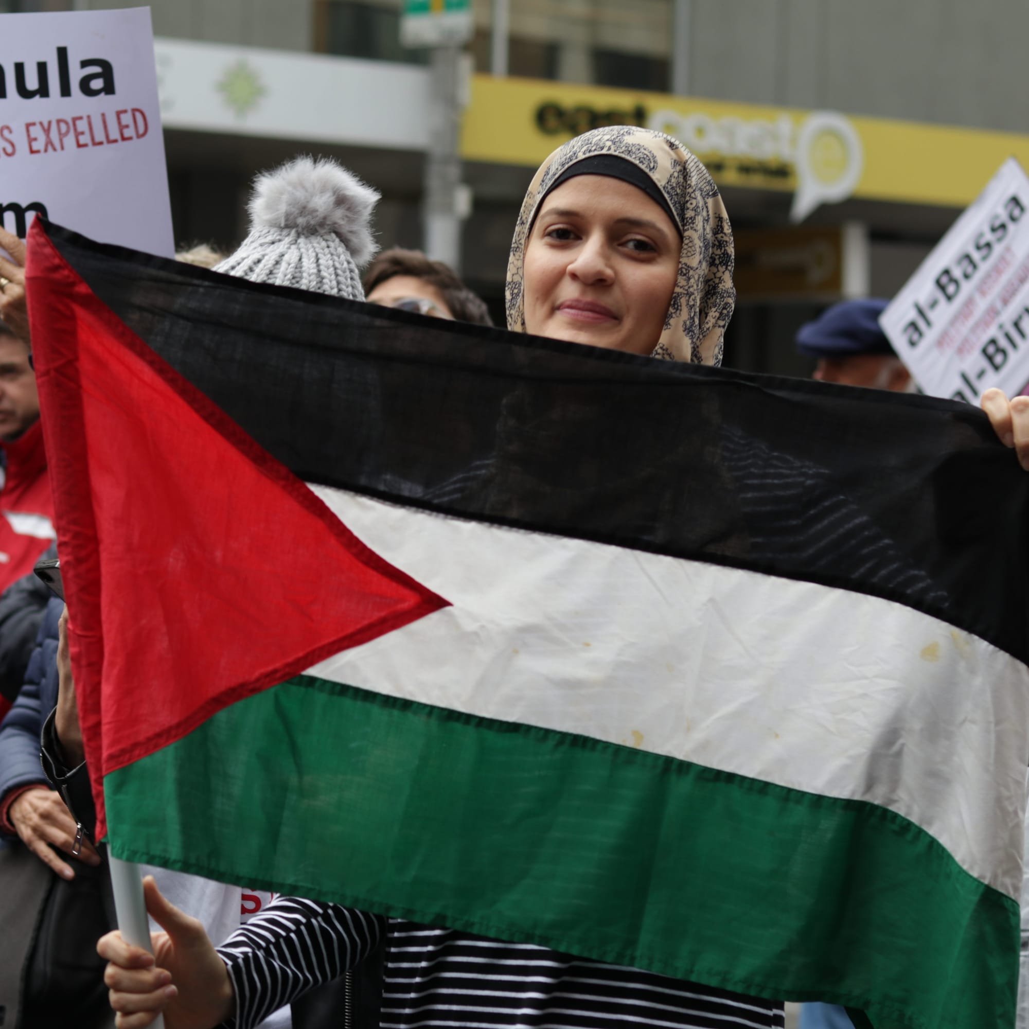 'The injustice continues': Protest for Palestine