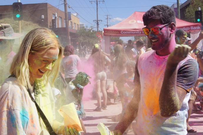 Community celebrates cultural diversity with colour