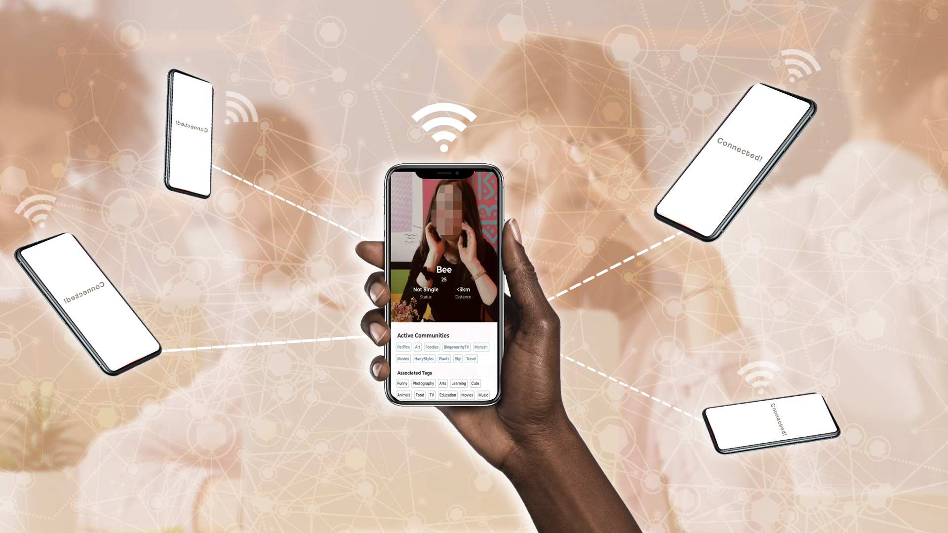 Monash student creates app to connect people, without superficial swiping