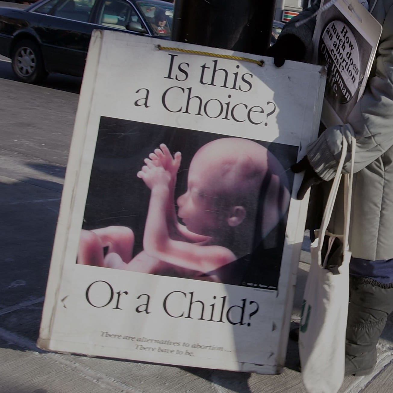 Coerced or counselled? Pro-life supporters say they're there to help