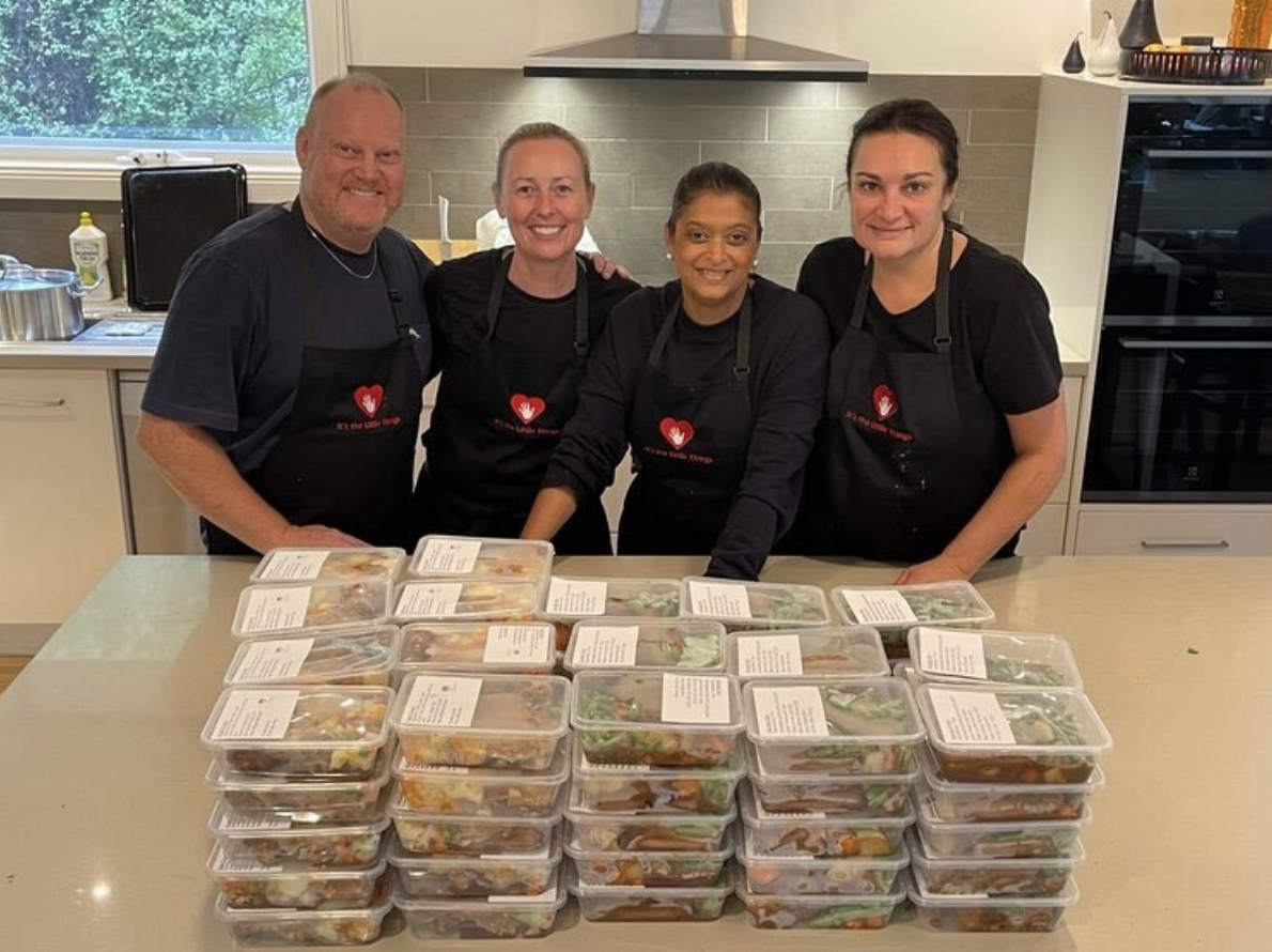 Charity kitchen proves it's the little things that make a big difference