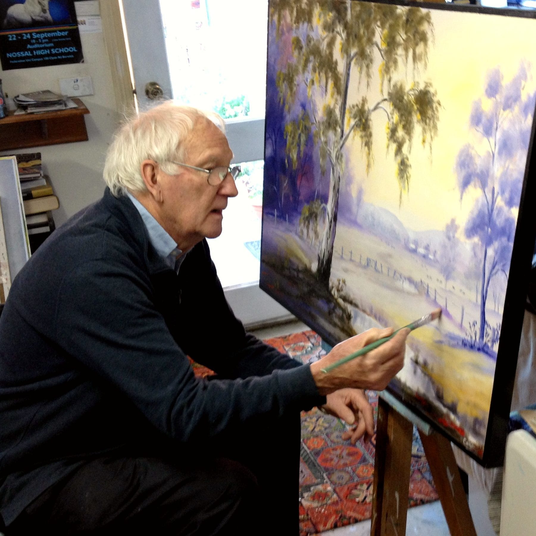 Calvin Bell: Double the artist and double the "silly nonsense"